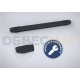 Пороги алюминиевые Rival Black New для Kia Sorento Prime 2018-2021