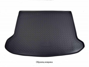 Коврик в багажник Norplast чёрный на 5 мест для Hyundai Santa Fe № NPA00-T31-530